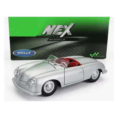 Welly Porsche 356 Roadster Spider Cabriolet Open 1948 1:24 Silver