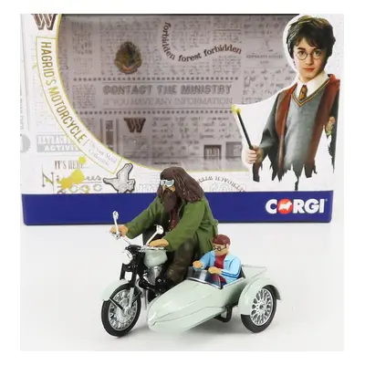 Corgi Motorcycle Hagrid's Sidecar Harry Potter - Movie 1:36 Velmi Světle Zelená