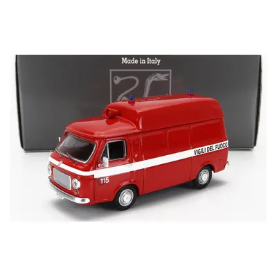 Rio-models Fiat 238 Tetto Alto Ambulanza Vigili Del Fuoco 1970 1:43 Red