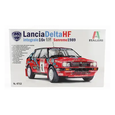 Italeri Lancia Delta Hf Integrale 16v Martini N 1 + N 5 1:12