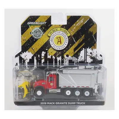 Greenlight Mack Granite Dump Truck Sněžný plus 2019 1:64