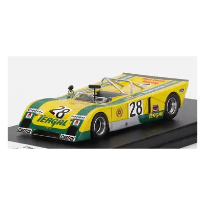 Trofeu Chevron B21 Fvc Cosworth N 28 Rally Vila Real 1972 Jose Juncadella 1:43 Žlutá Zelená