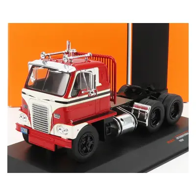 Ixo-models International Dcof-405 Tractor Truck 3-assi 1959 1:43 Červený Krém