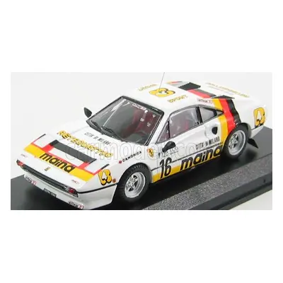 Best-model Ferrari 308 Gtb N 16 Rally Dei Laghi 1984 1:43 Bílá Žlutá