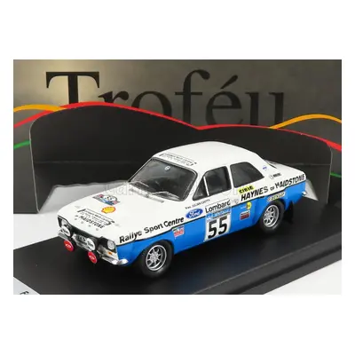 Trofeu Ford england Escort Mki N 55 Rally Rac 1974 J.taylor - J.chitty 1:43 Bílá Modrá