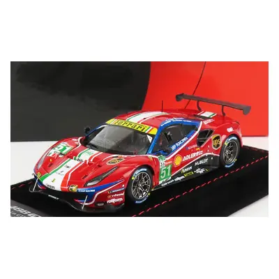 Bbr-models Ferrari 488 Gte Evo 3.9l Turbo V8 Team Af Corse N 51 1:43, červená