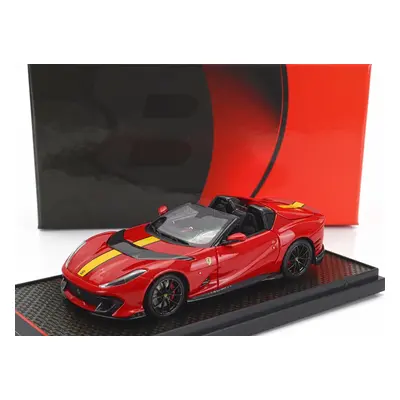 Bbr-models Ferrari 812 Competizione A Spider 2022 - Black Wheels 1:43, červená