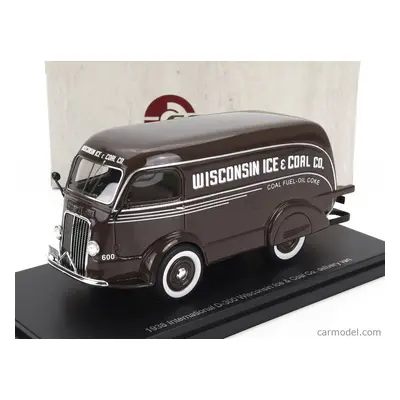 Esval model International D-300 N 600 Van Wisconsin Ice & Coal Co. 1938 1:43, hnědá