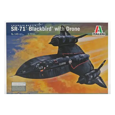 Italeri Lockheed martin Sr-71 Blackbird With Drone 1968 1:72 /