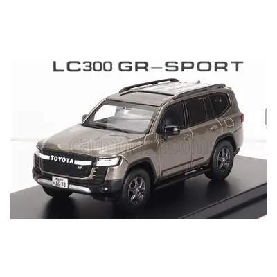 Lcd-model Toyota Land Cruiser Lc300-gr Sport 2022 1:64 Gold