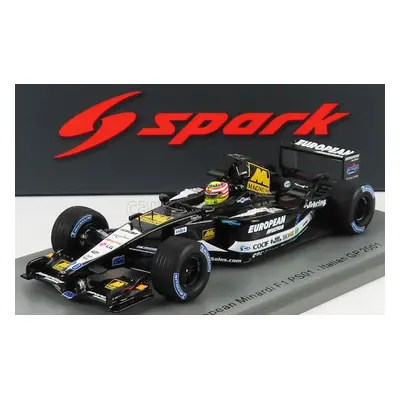 Spark-model Minardi F1 Ps01 Team European N 20 Season 2001 Alexander Yoong 1:43 Černá Bílá