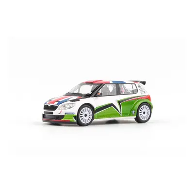 Abrex Škoda Fabia II FL S2000 (2010) 1:43 - Škoda UK "Mikkelsen" Design 2011