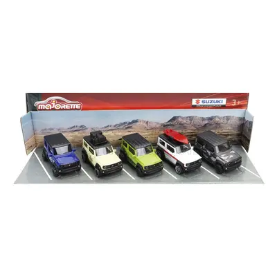 Majorette Suzuki Set 5x Jimny Jb74 2018 1:64 Různé