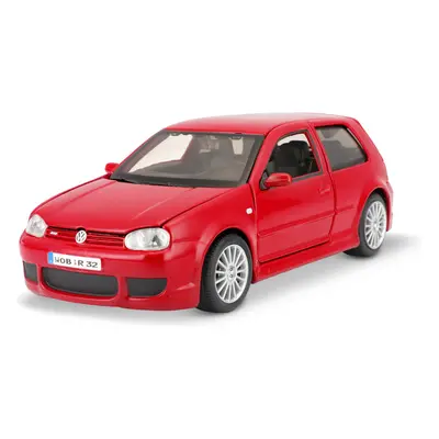 Maisto Volkswagen Golf R32 1:24 červená