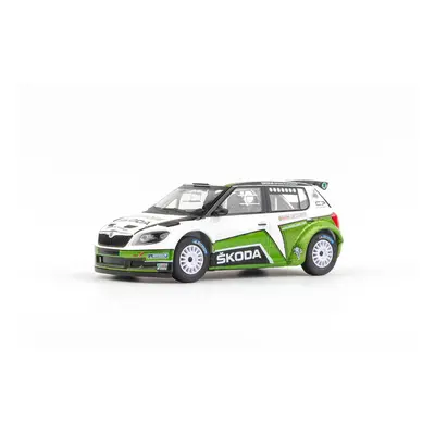 Abrex Škoda Fabia II FL S2000 (2010) 1:43 - Škoda Motorsport Design 2012 II - Šotolinová Kola