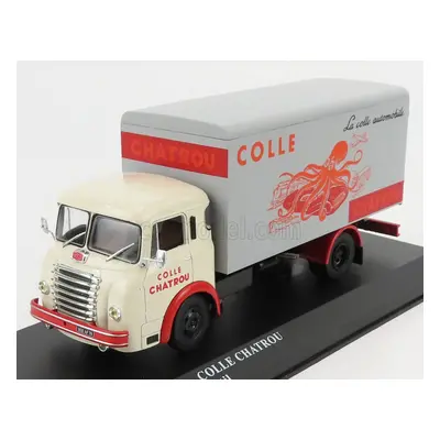 Edicola Latil H14a Truck Colle Chatrou 1957 1:43 Cream Red Grey