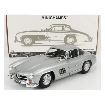 Minichamps Mercedes benz Sl-class 300sl Coupe Gullwing (w198) 1954 1:18 Silver