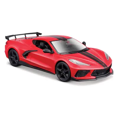 Maisto Chevrolet Corvette Stingray Coupe 2021 1:24 červená