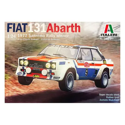 Italeri Fiat 131 Abarth 1977 San Remo Rally Winter (1:24)