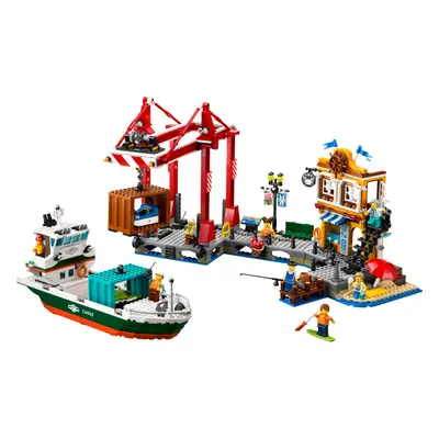 LEGO City - Přístav s nákladní lodí