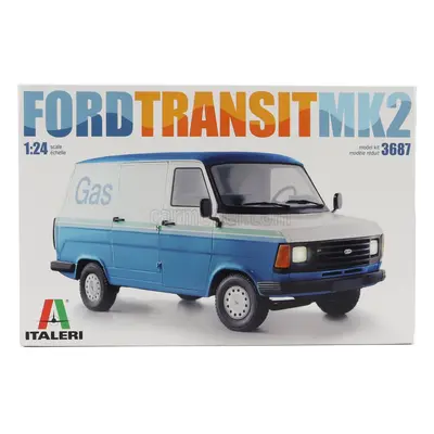 Italeri Ford england Transit Mkii Van Gas 1979 1:24 /