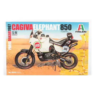 Italeri Cagiva Elephant 850 Rally Paris-dakar 1987 H.auriol - A.de Petri 1:9 /