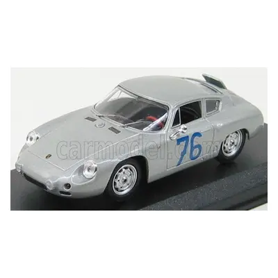 Best-model Porsche 1600gs Abarth N 76 Targa Florio 1963 A.pucci - P.e. Strahle 1:43 Silver