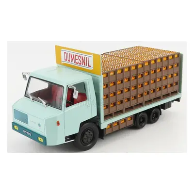 Edicola Berliet Tekel Truck Transports Dumesnil 3-assi 1966 1:43 Světle Modrá