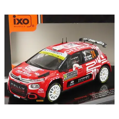 Ixo-models Citroen C3 Rally2 N 24 Rally Montecarlo 2021 1:43, červená