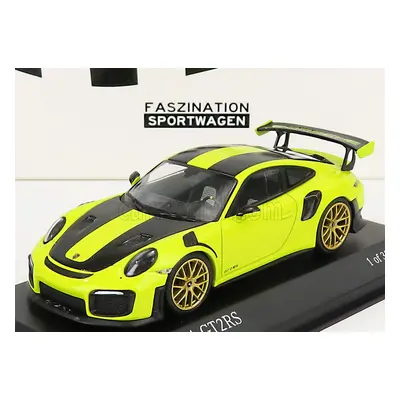 Minichamps Porsche 911 991-2 Gt2 Rs Weissach Package Coupe 2018 1:43 Acid Green