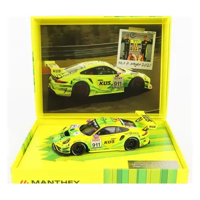 Minichamps Porsche 911 991-2 Gt3 R Team Manthey Racing N 911 1:43, žlutá