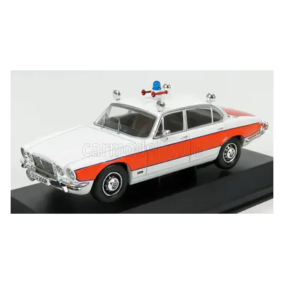 Vanguards Jaguar Xj6 Mkii 4.2l Police 1971 1:43 Bílá Oranžová