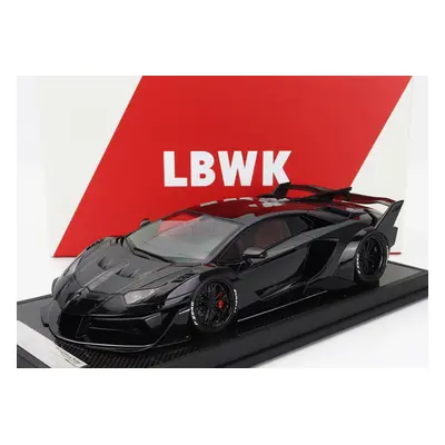 Motorhelix Lamborghini Aventador Gt Evo Lbwk Lb-works 2019 1:18 Černý Metamidový Uhlík