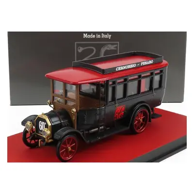 Rio-models Fiat 18bl Autobus 1922 - 60th Anniverasary Rio-models 1962-2022 1:43 Černá Červená