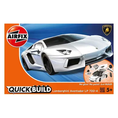 Airfix Quick Build Lamborghini Aventador - bílá