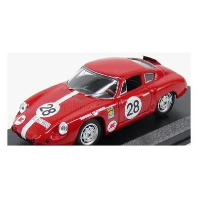 Best-model Porsche Abarth Scuderia Filipinetti N 28 Nurburgring 1963 Knunis - Schiller 1:43 Red