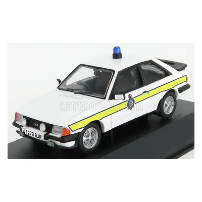 Vanguards Ford england Escort Mkiii Xr3i Police 1990 1:43 Bílá Žlutá