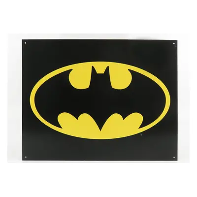 Edicola Accessories Metal Plate - Batman Logo 1:1 Černá Žlutá