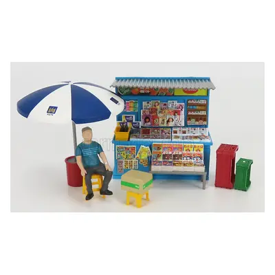 Tiny toys Accessories Edicola - Kent News Stand With Figure 1:35 Různé