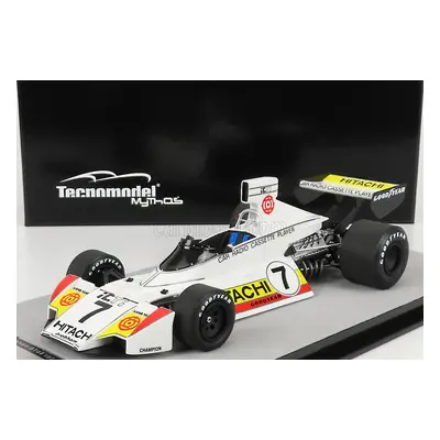 Tecnomodel Brabham F1 Bt44 N 7 Belgium Gp 1974 C.reutemann 1:18 Bílá