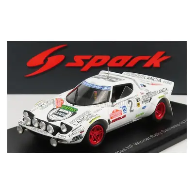 Spark-model Lancia Stratos Hf N 2 Winner Rally Sanremo 1979 M.mannini - Tony 1:43 Bílá