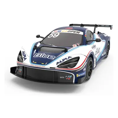 RC auto MC Laren 720S GT3, modrá