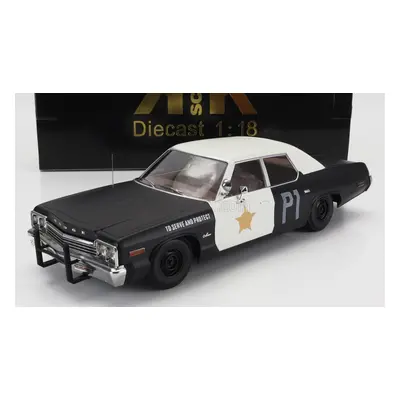 Kk-scale Dodge Monaco Bluesmobile 1974 - Look-a-like 1:18 Černá Bílá