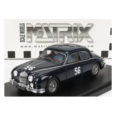 Matrix scale models Jaguar Mkii 3.4 Litre N 56 Winner Brand Hatch Saloon Car Race 1957 1:43 Blac