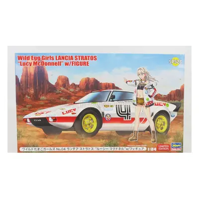 Hasegawa Lancia Stratos N 4 With Lucy Mcdonnell Figure 1:24 /