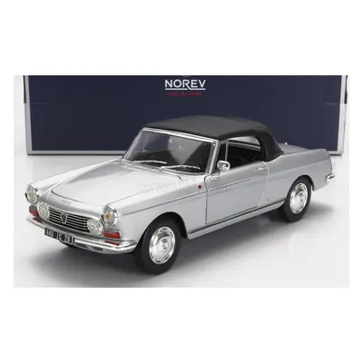 Norev Peugeot 404 Cabriolet 1967 1:18 Silver