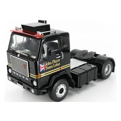 Road-kings Volvo F88 Tractor Truck Team Lotus With Union Jack 2-assi 1978 1:18 Black