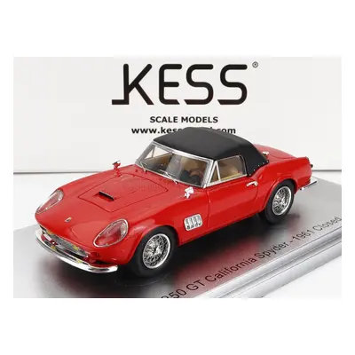 Kess-model Modena 250gt California Spider Closed 1961 1:43 Červená Černá