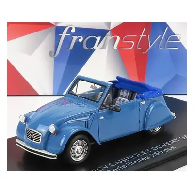 Franstyle Citroen 2cv Cabriolet Open 1954 1:43 Blue