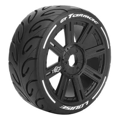 GT-TARMAC SOFT 1/8 17mm hex Spoke Black Rims